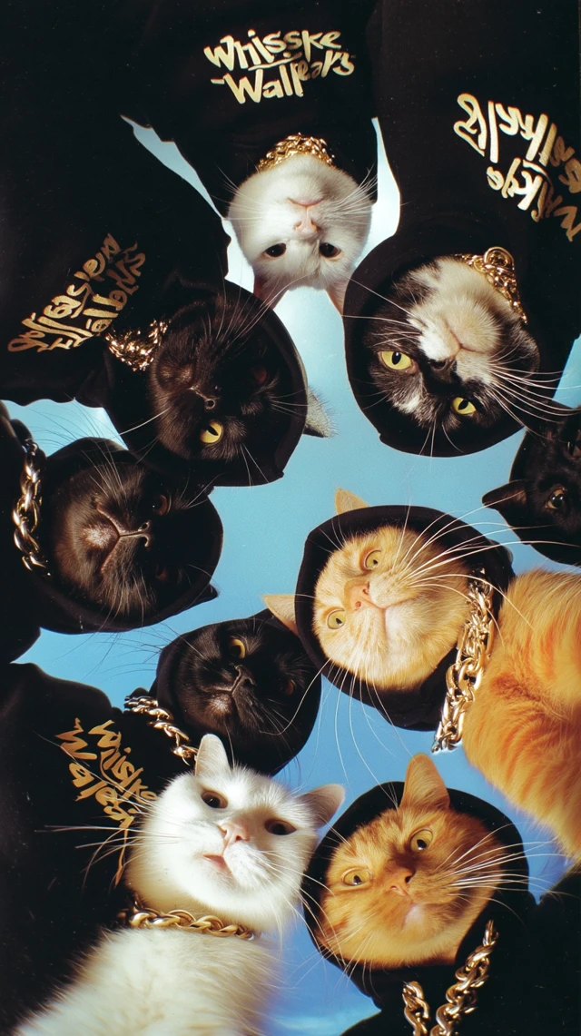 Cool Cats in Hoodies: The Whisker Wailers