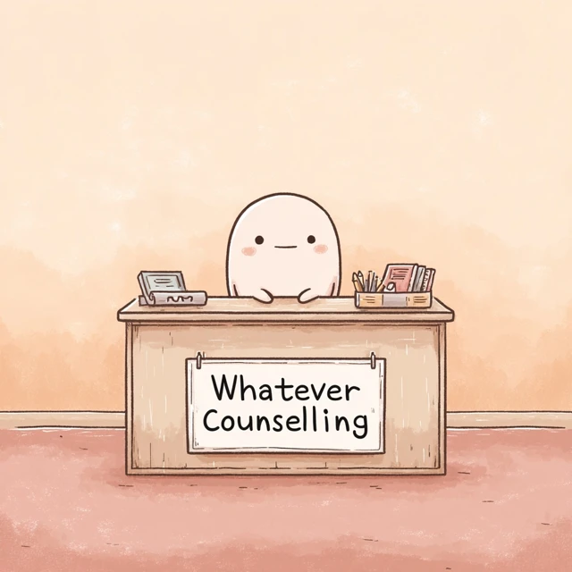 Cute Cartoon Counseling Illustration