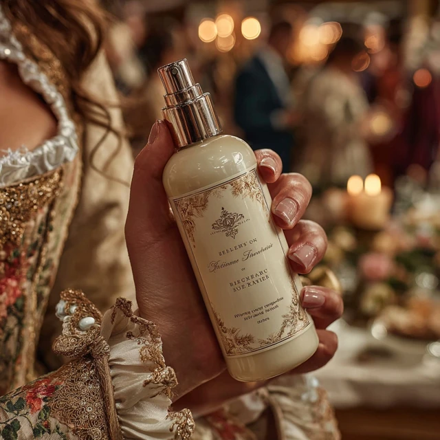 Product Photoshoot Russian Princess with Bottle