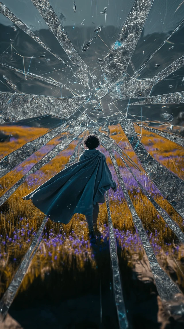 Fantasy Epic Scene with Magical Aura