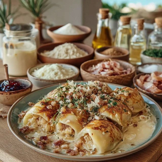 Cepelinai Potato Dumplings with Bacon Recipe