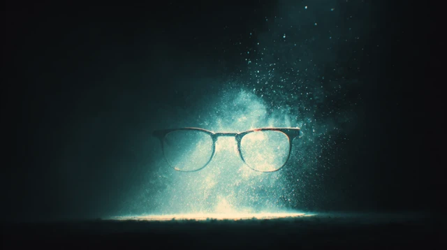 Glasses in the Spotlight with Dust