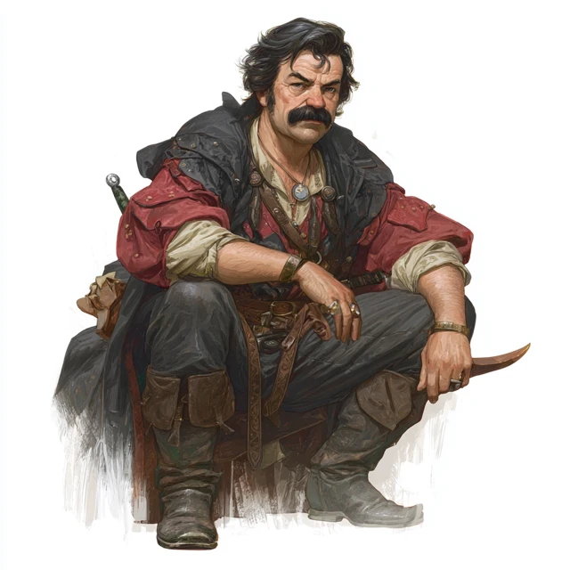 Charismatic Rogue D D 5e Art Portrait