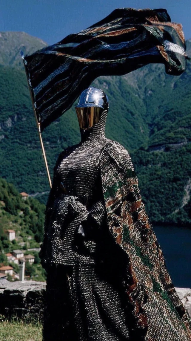 Medieval Knight Dramatic Photo by Leif Podhajsky