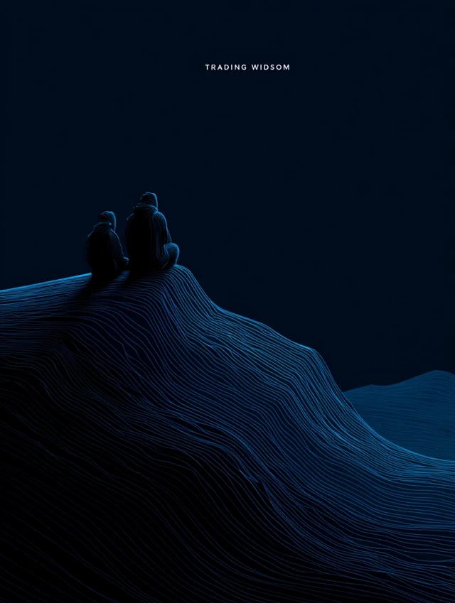 Trading Wisdom Minimalist Technical Analysis Art