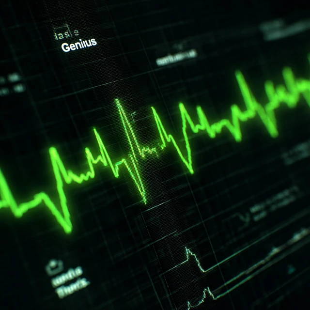 Heart Monitor Close Up Minimalist Aesthetic