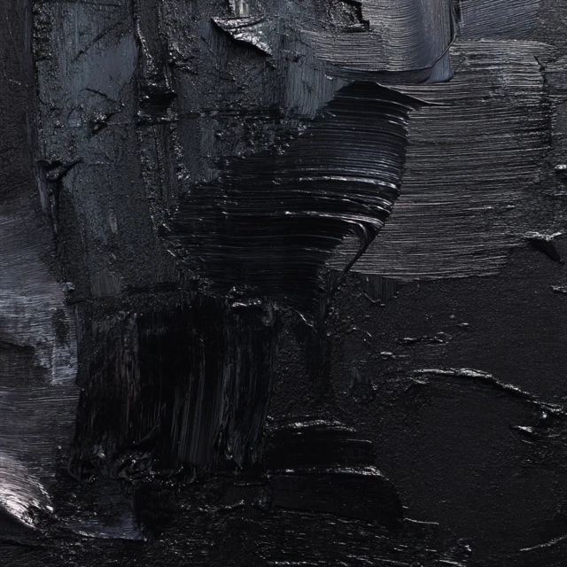 Abstract Black Oil Painting Texture