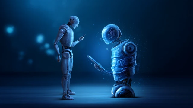 AI Robot Thinking Future Technology