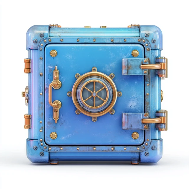 Mad Scientists Metallic Blue Safe Pixar Style