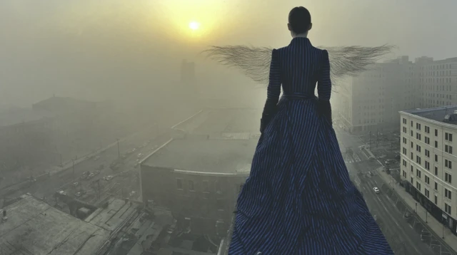 Harpy Queen at Sunset