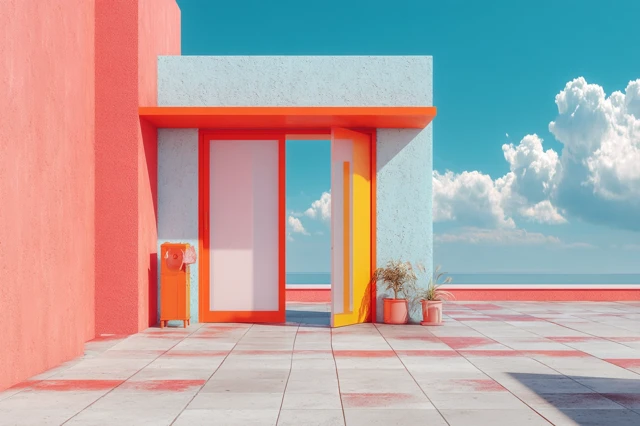 Summer Vibes Minimalist Architecture