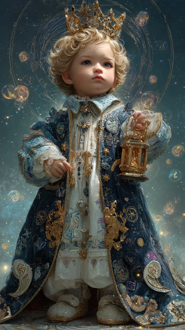 Dream Explorer Prince Adorable Baby Fantasy Art