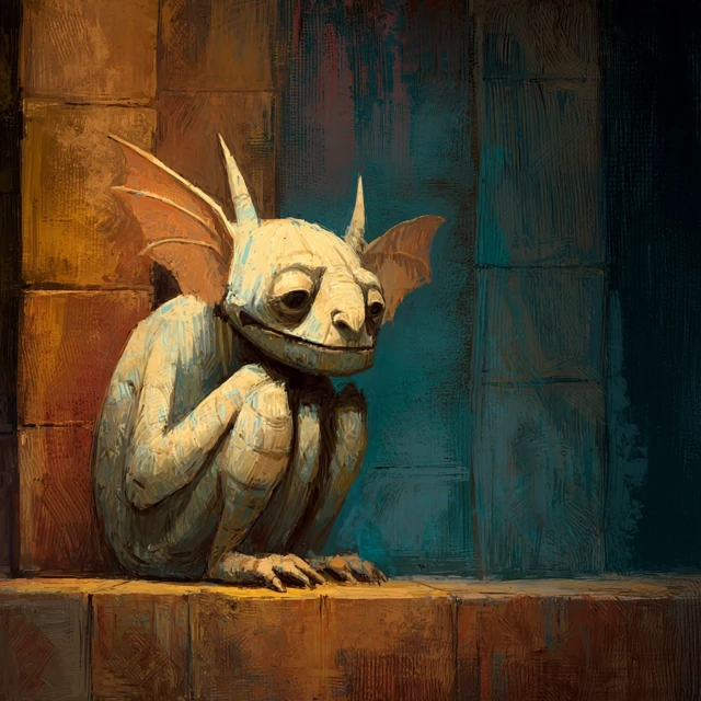 Dungeons and Dragons Gargoyle Art