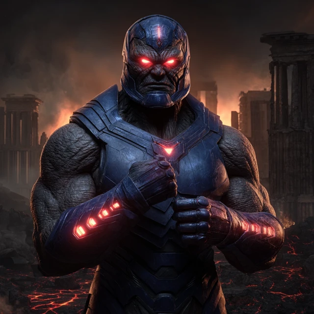 Darkseid DC Comics Hyperrealistic Image