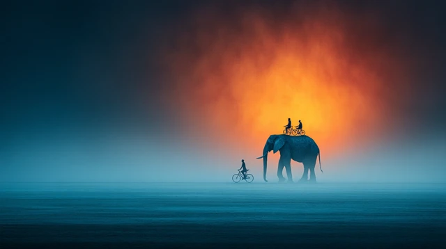 Burning Man Balloons Caras Ionut Inspired Art