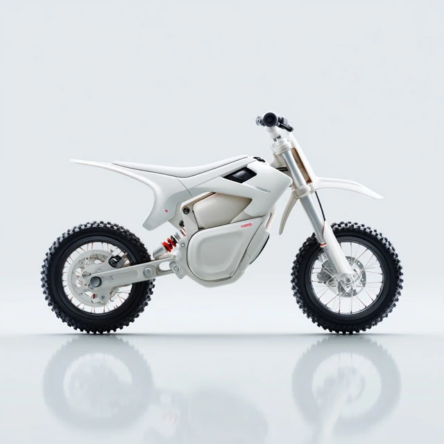 Electric OffRoad Motorcycle for Kids Minimalist Design
