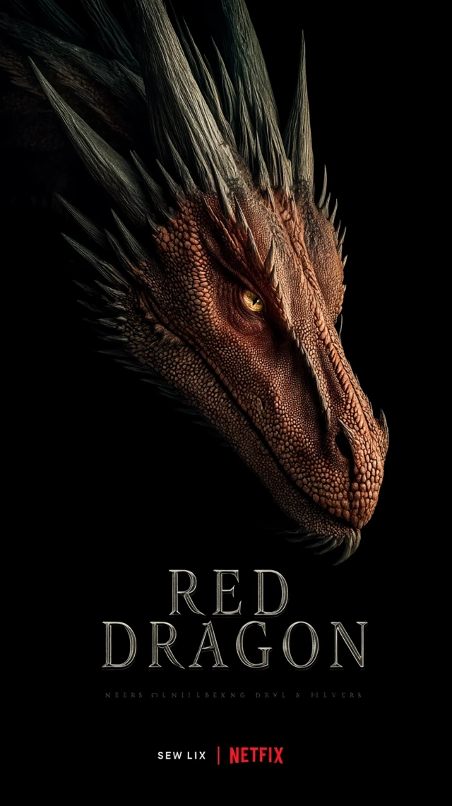 Red Dragon Netflix Movie Poster