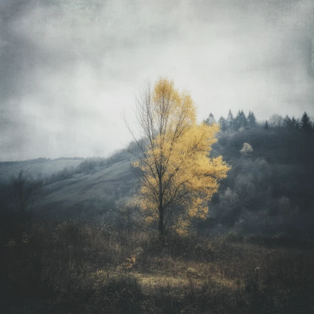 Desolate Landscape Eerie Atmospheric Photography