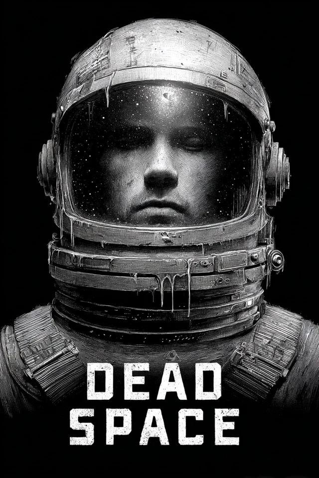 Dead Space Astronaut Horror Comic Art