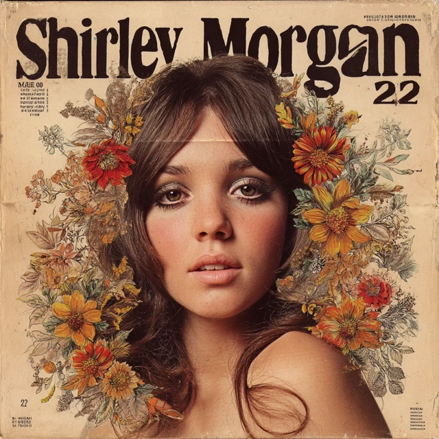 Shirley Morgan Vintage Album Cover