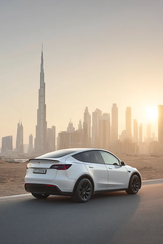 Tesla Model Y in Dubai: Luxury Electric Car