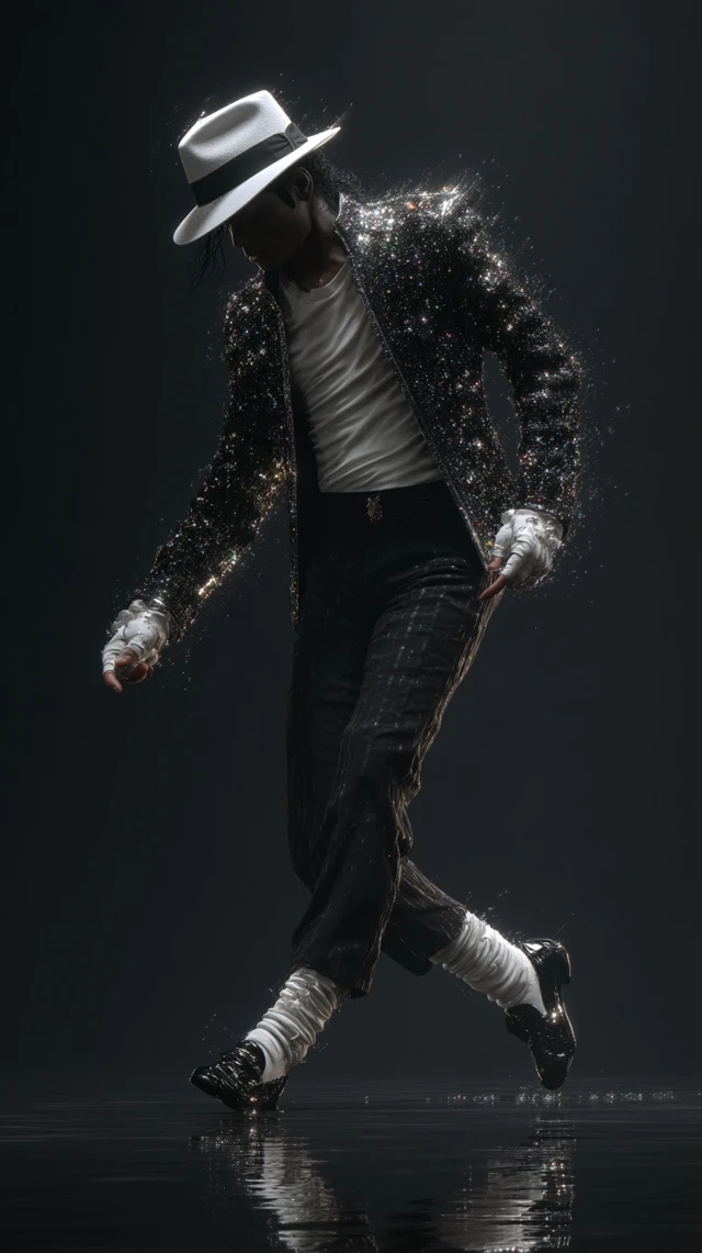 Michael Jackson Moonwalk Performance