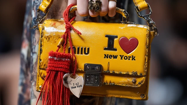 Miu Miu Handbag I Love New York Fashion Detail