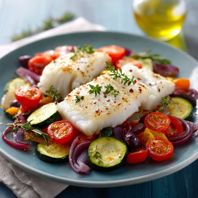 Baked Mediterranean Fish Recipe Healthy and Delicious