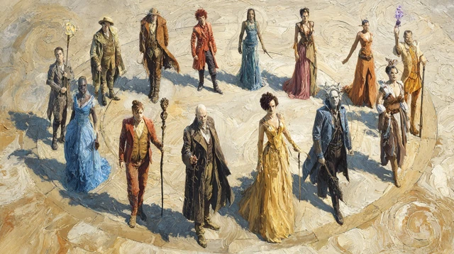 Archetypal Characters Fantasy Art