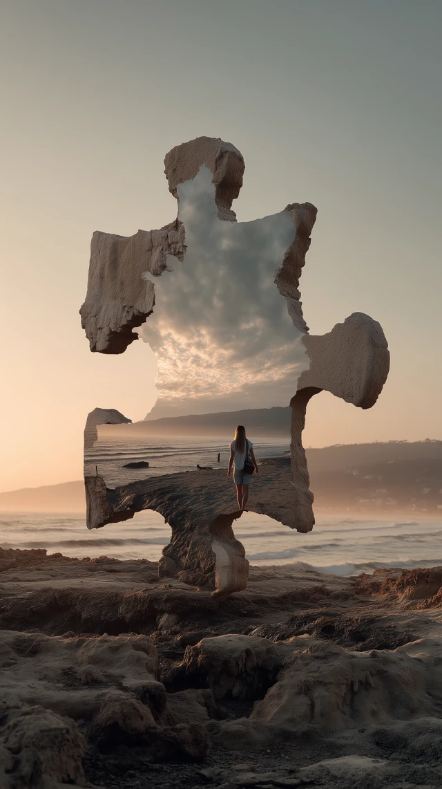 Finding Your Piece of the Puzzle: Coastline Symbolism