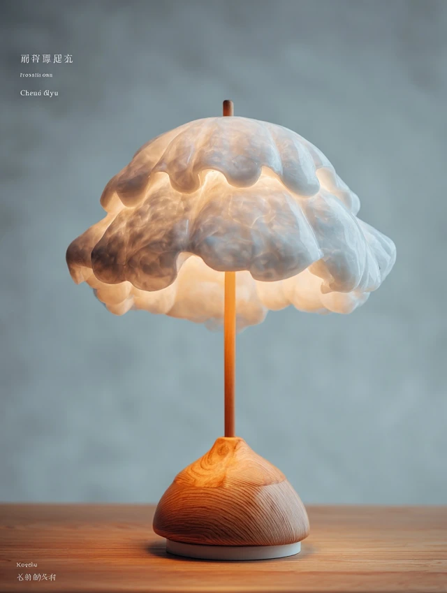 Qi Yun Mushroom Lamp Fairy Tale Design