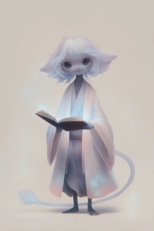 Moämi: Serene Forest Spirit Character Design