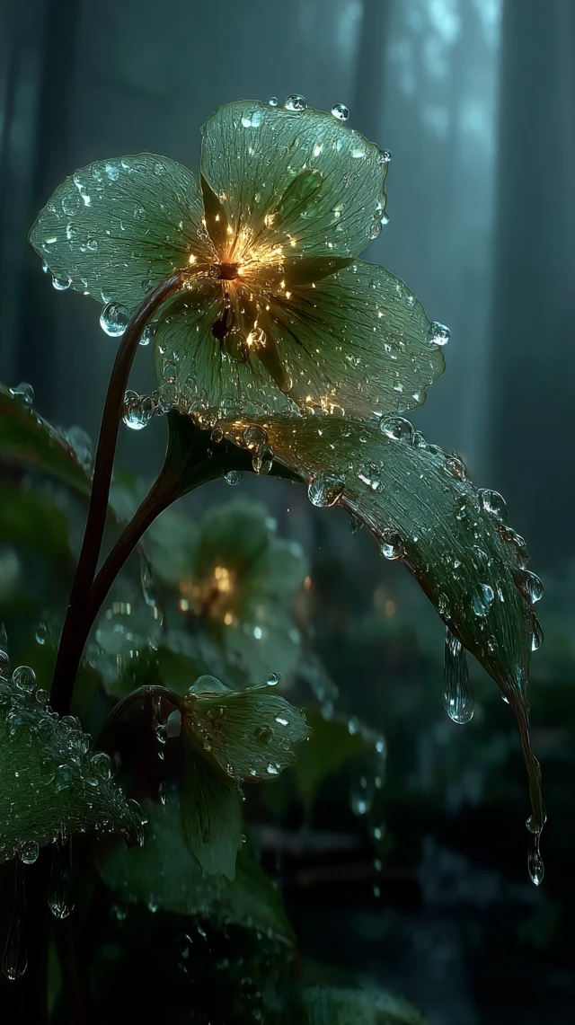 Ancient Hope A Glowing Seed in Mist 3000 BCE