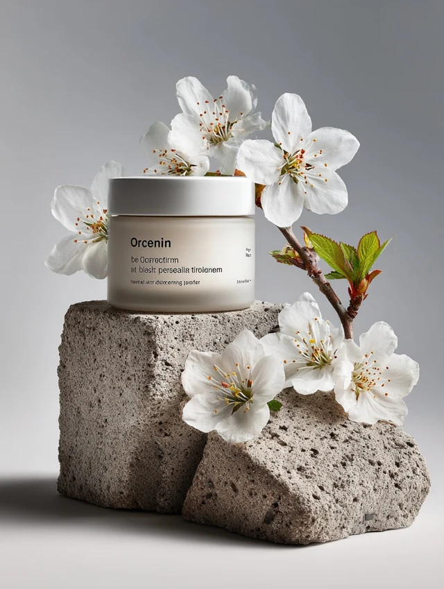 Oricerin Skincare Product Photography Minimalist