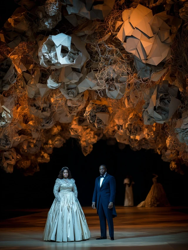 Black Couple Wedding Ceremony Photography