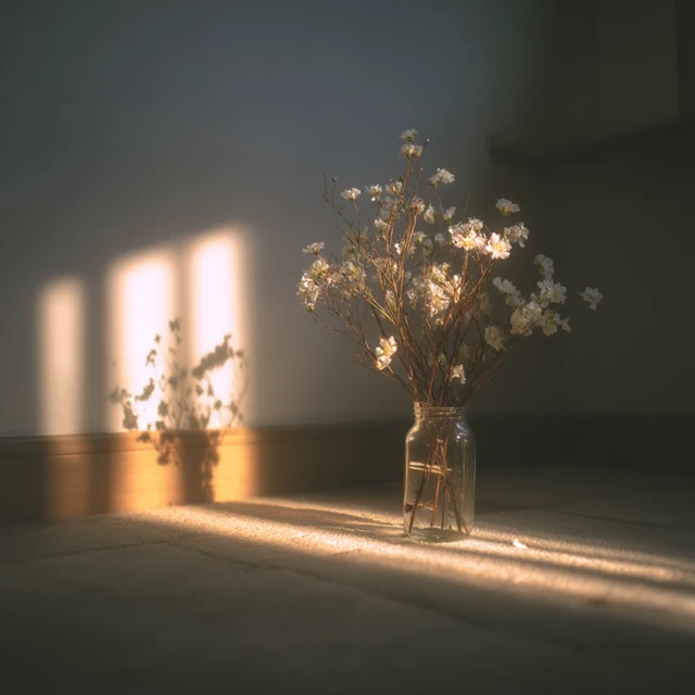 Mothers Day: Delicate Flowers in Warm Light