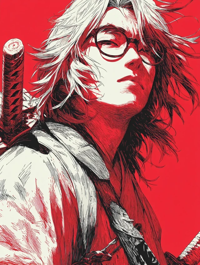 Rengoku Kyojuro Ink Art Demon Slayer Anime