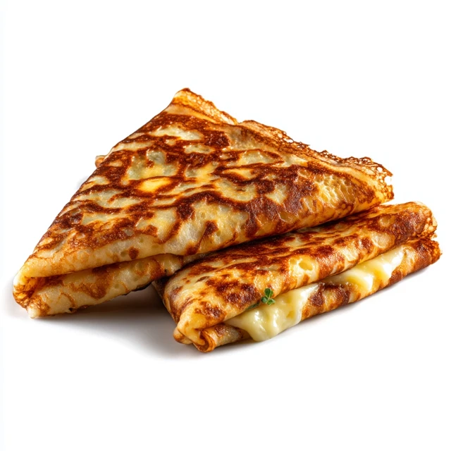Delicious Crepe Isolated Food Photography