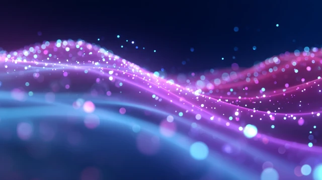 Abstract Cyberpunk Tech Background Dynamic Flow 8K