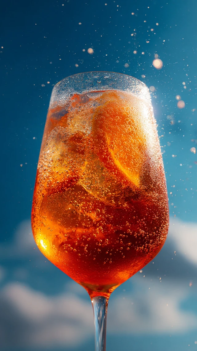 Refreshing Aperol Spritz Cocktail Photography