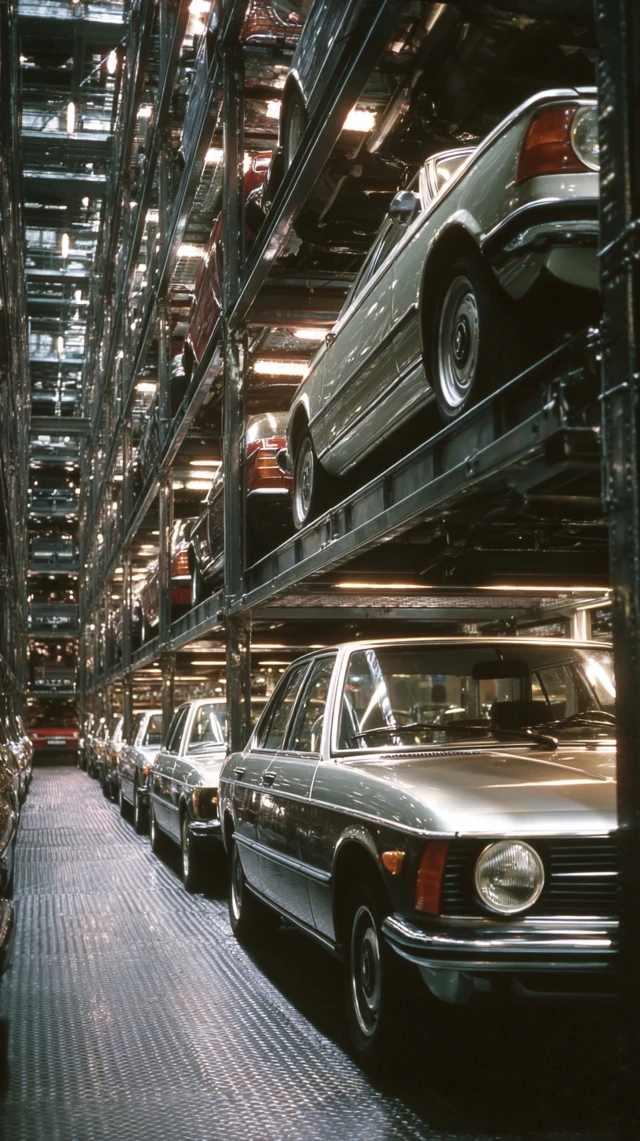BMW 1980s Classic Car Garage Munich