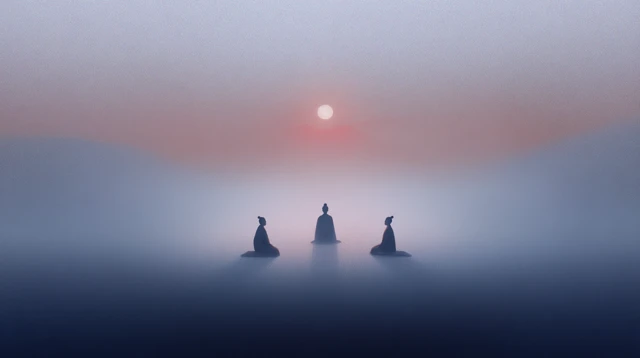 Zen Masters Under the Full Moon