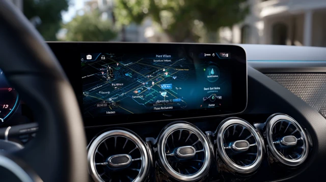 MercedesBenz EQB 260 Interior MBUX Smart System Navigation