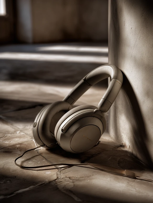 HighEnd Headphones Quiet Luxury Photography