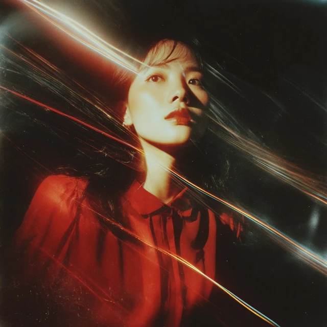 Asian Girl Lomography Portrait Cinematic Light