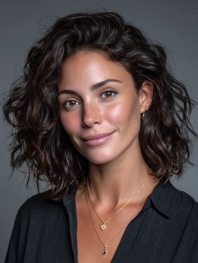 Professional Headshot Beautiful Woman Business Casual