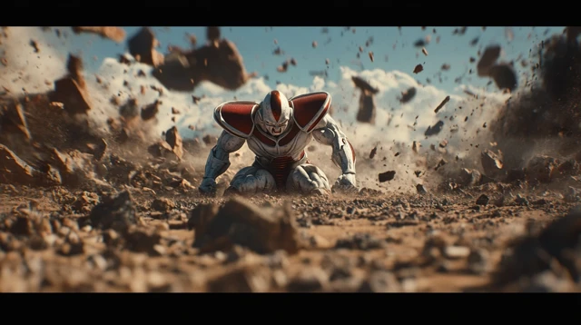 Frieza Final Form Defeated 3D CGI